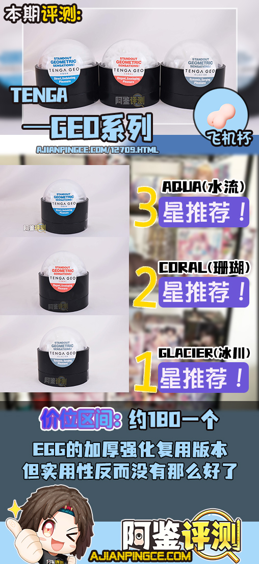 TENGA——“GEO系列”评测！放大版的egg玩具，用起来没有想象中那么实用