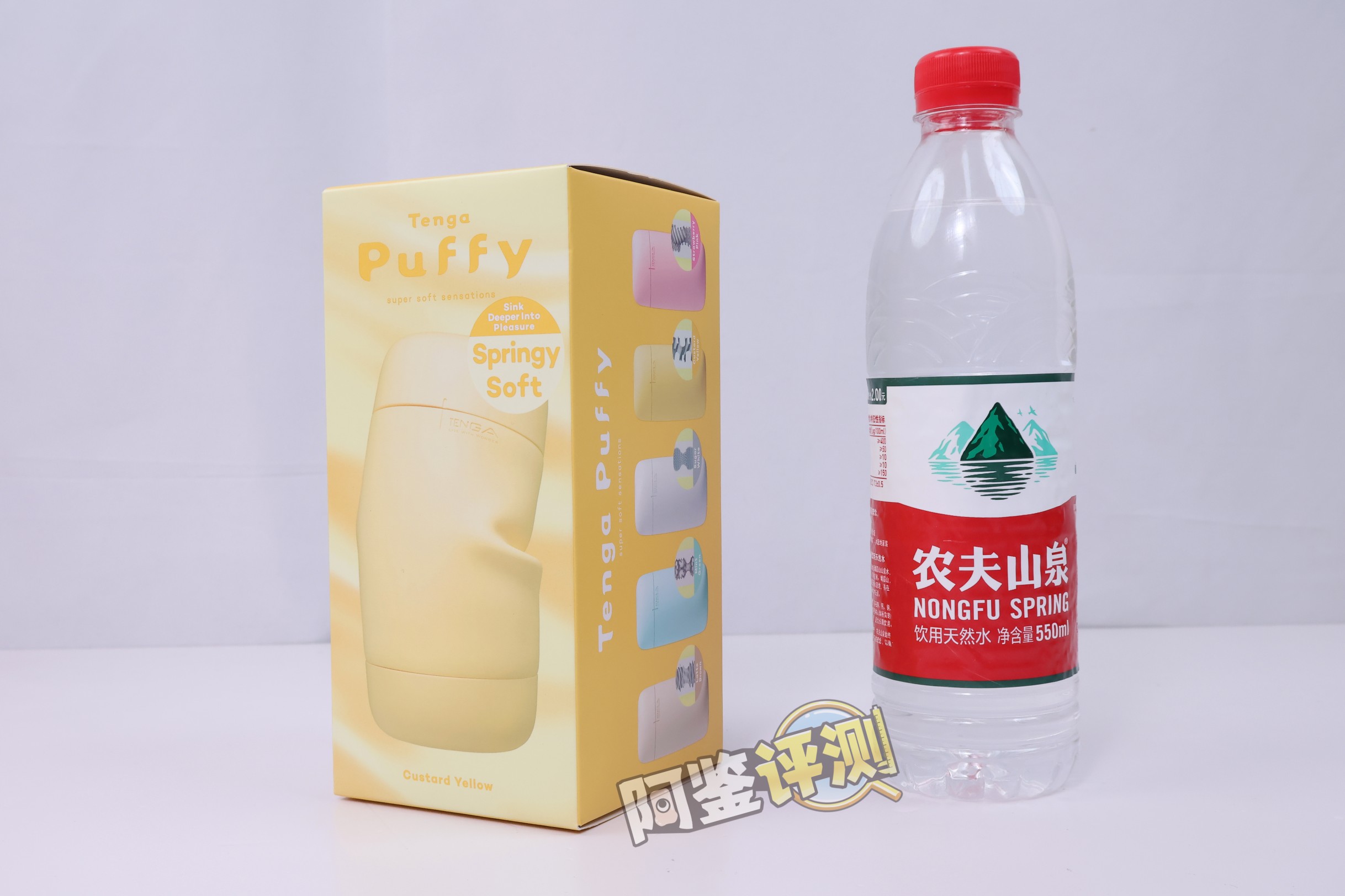 TENGA——“puffy（草莓粉/蛋奶黄）”评测！让人满头问号的奇葩设计，评测生涯至今吃过最精致的一坨使