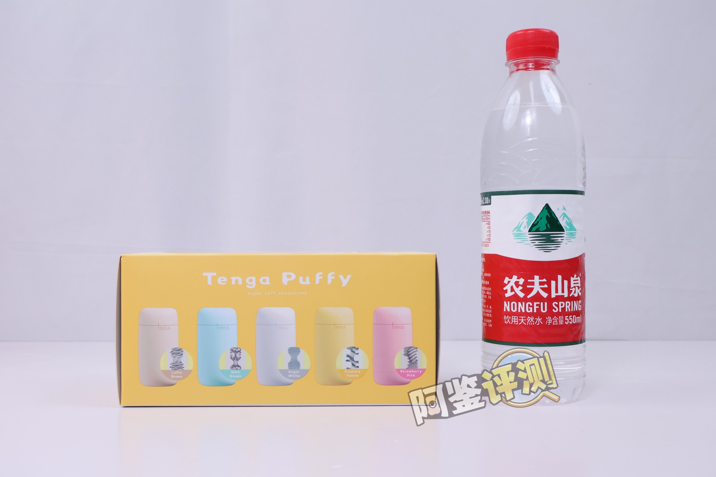 TENGA——“puffy（草莓粉/蛋奶黄）”评测！让人满头问号的奇葩设计，评测生涯至今吃过最精致的一坨使