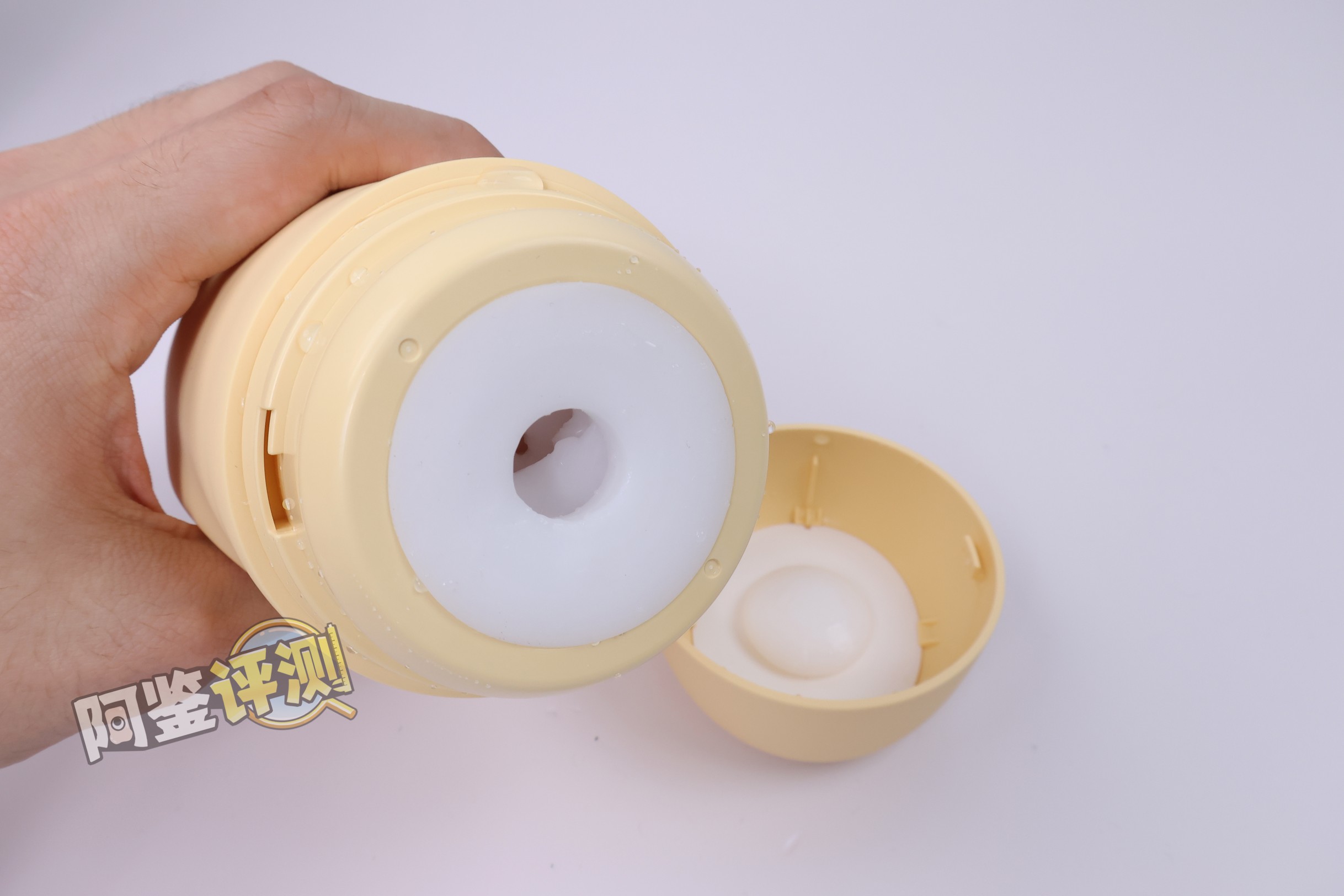 TENGA——“puffy（草莓粉/蛋奶黄）”评测！让人满头问号的奇葩设计，评测生涯至今吃过最精致的一坨使