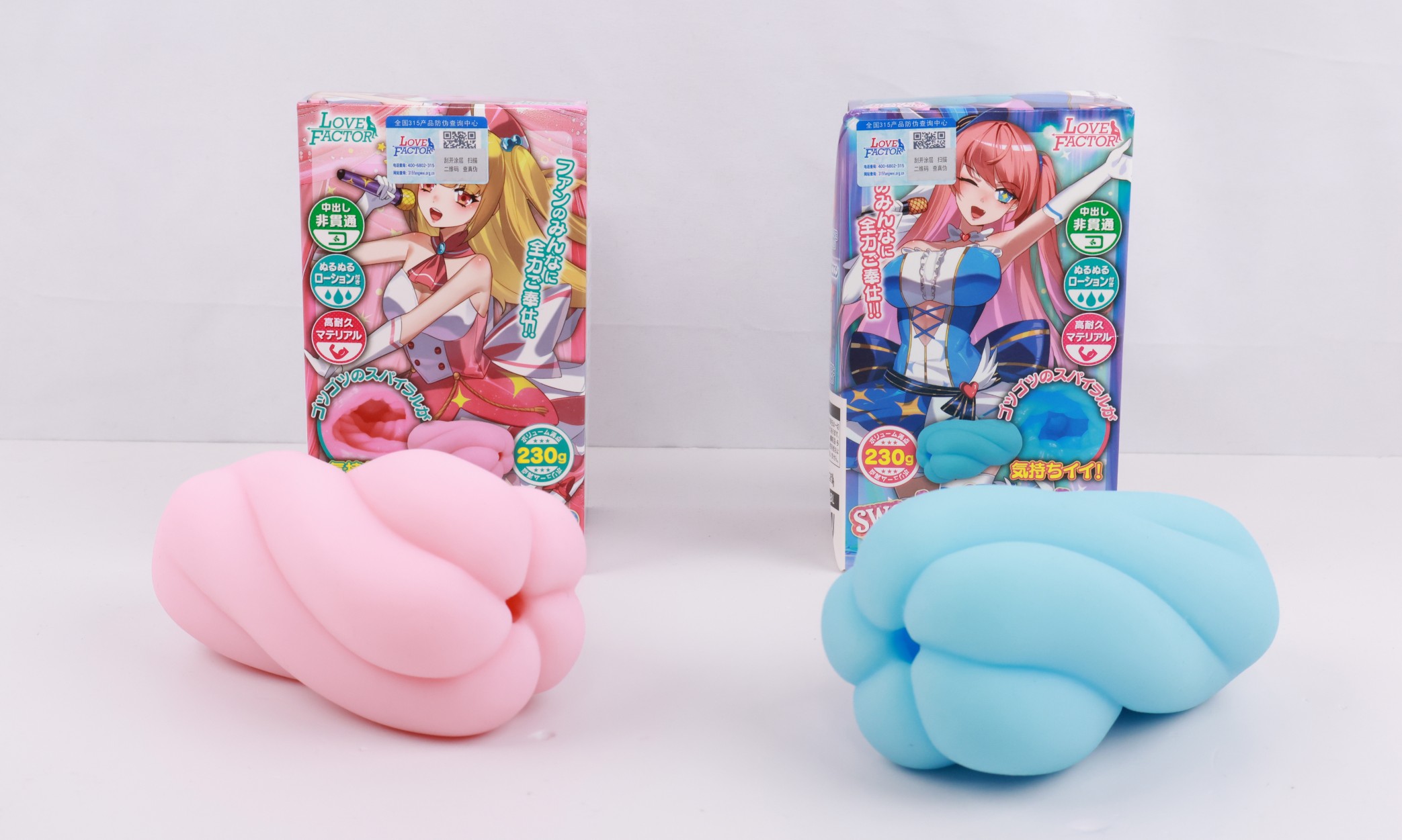 LoveFactor——“偶像双子”评测!LF首次尝试使用注塑工艺?这么刺激的自慰套真的有必要吗....