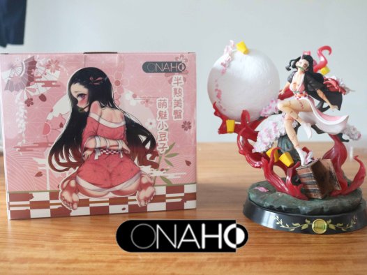 onaho小豆子臀模评测，超幼的“雌小鬼”祢豆子，极致细节，慢玩小臀！